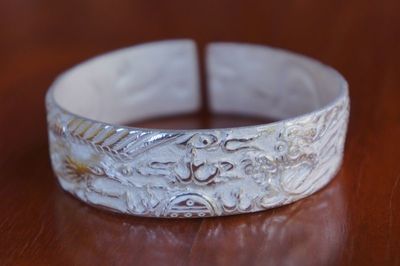 大理鶴慶新華石寨子銀飾 手鐲 足銀 99純銀手鐲 純手工 首飾批發(fā)